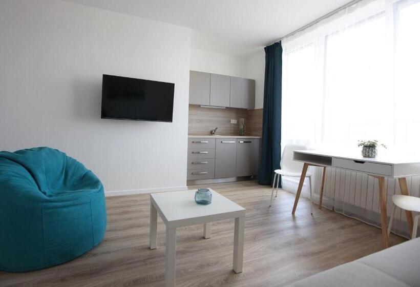 Apartament 1 Sypialnia z Balkonem, City Center Best Place Apartments