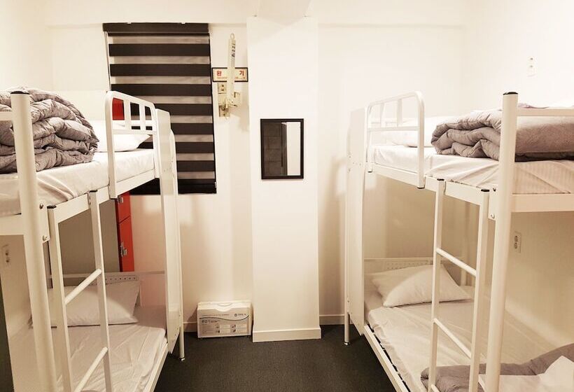 اتاق استاندارد چهار تخته, One Way Guesthouse Busan