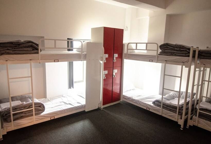 تختخواب در اتاق مشترک, One Way Guesthouse Busan