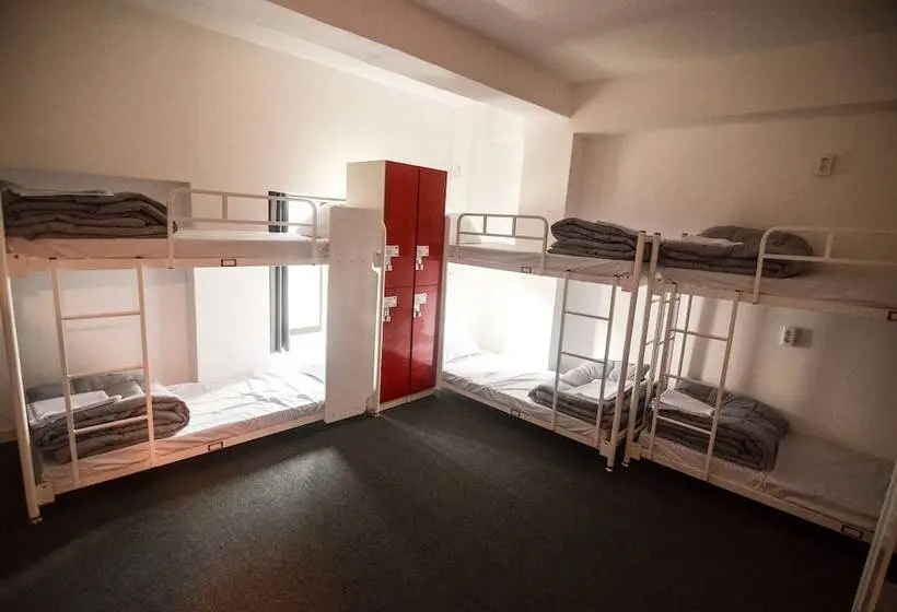 تختخواب در اتاق مشترک, One Way Guesthouse Busan