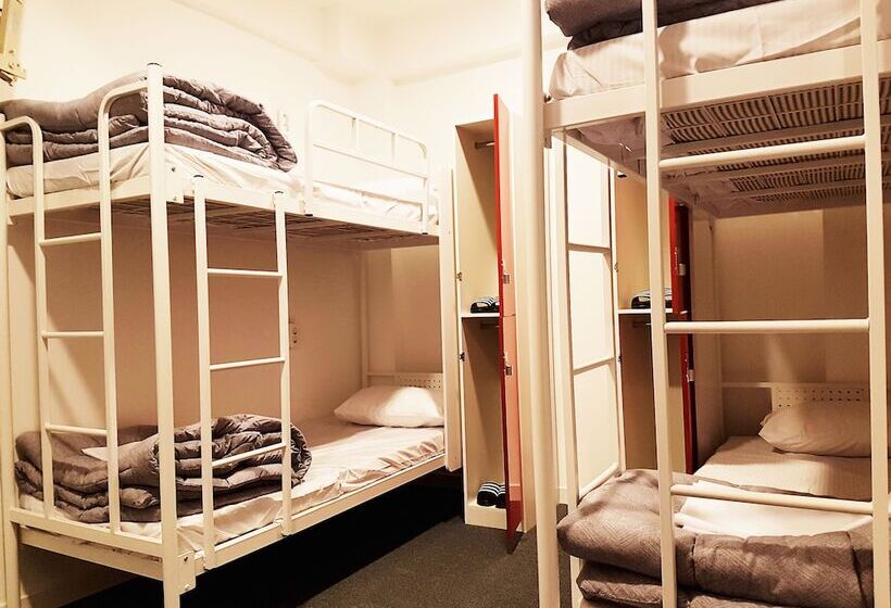 تختخواب در اتاق مشترک, One Way Guesthouse Busan