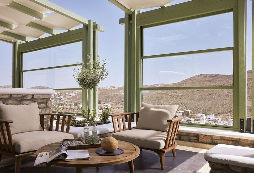 高级套房带海景, Emgard Suites Kythnos