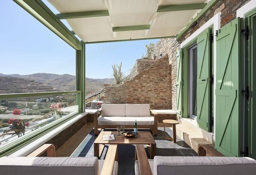 高级套房带海景, Emgard Suites Kythnos