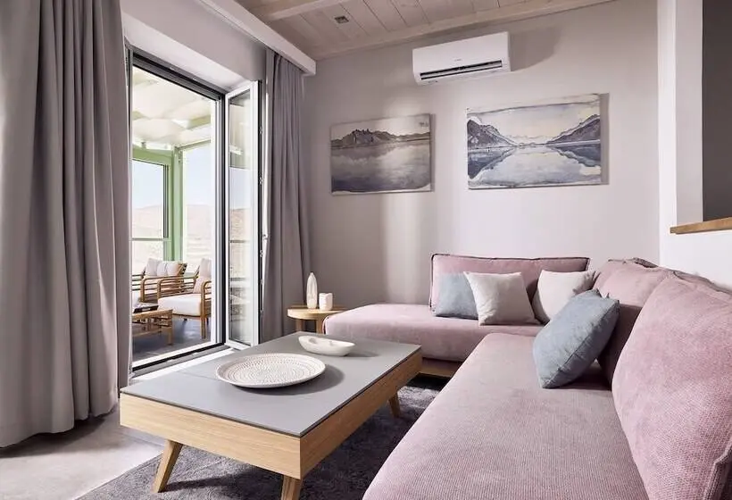 Junior Suite Vue Mer, Emgard Suites Kythnos