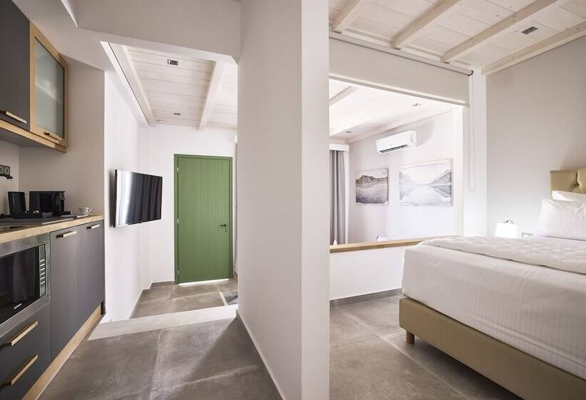 小型套房带海景, Emgard Suites Kythnos