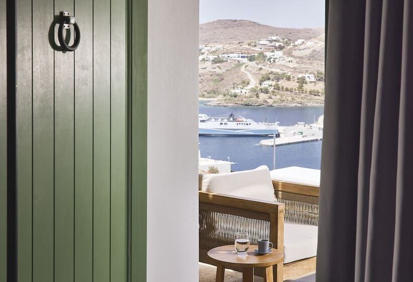 小型套房带海景, Emgard Suites Kythnos