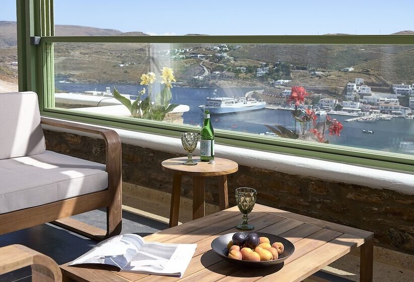 高级套房带海景, Emgard Suites Kythnos