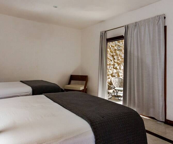 חדר דלוקס נוף בריכה, Solera Tulum With Pool