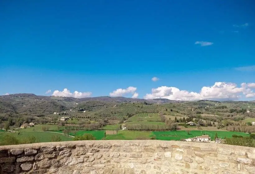 Villa 1 Makuuhuone, Ostello Bello Assisi Bevagna