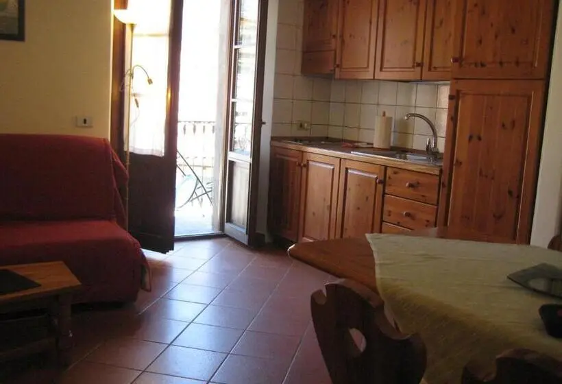 バルコニー付き1ベッドルームアパートメント, Casa Cannobio
