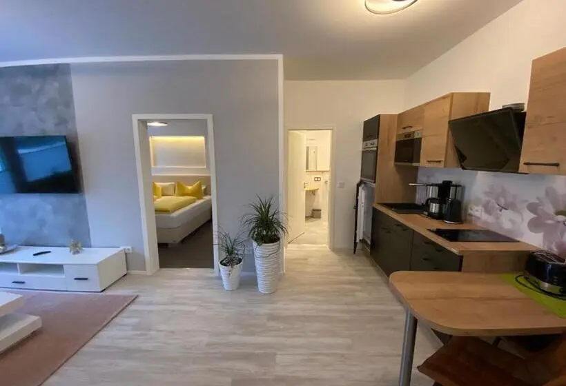 آپارتمان 1 خوابه همکف, Pension Alscher Garni
