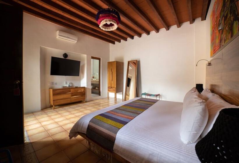 غرفة ديلوكس سرير كينج, Nana Vida Hotel Oaxaca