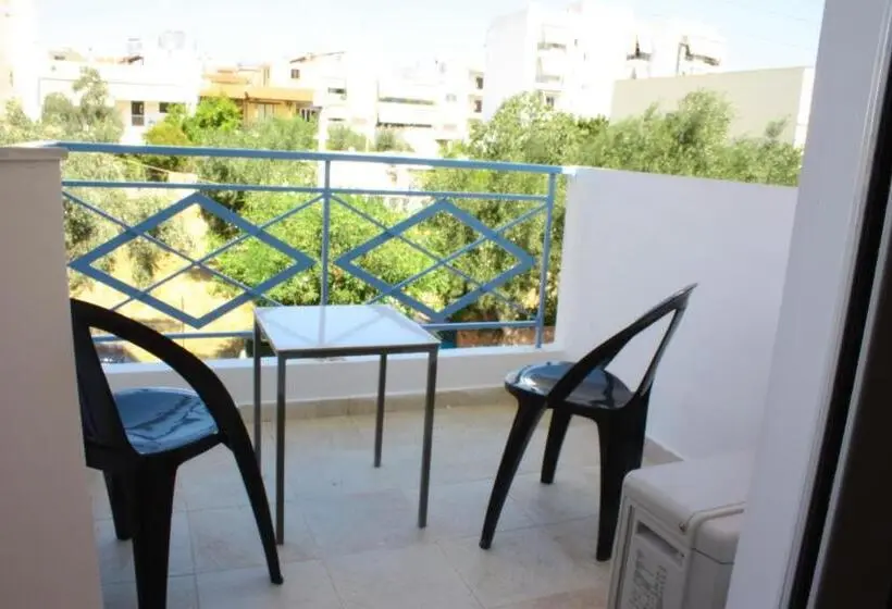 バルコニー付きスタンダードルーム, Veggie Garden Athens B&b