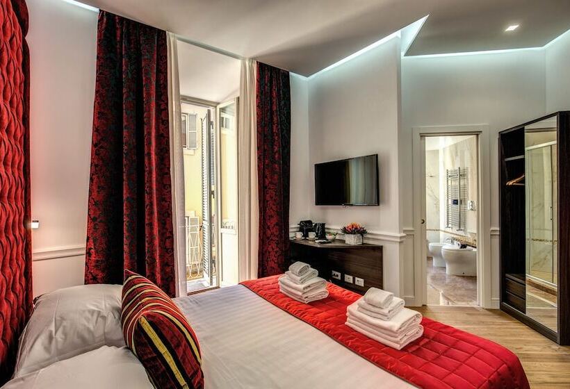 اتاق استاندارد با چشم‌انداز شهر, La Foresteria Luxury Suites
