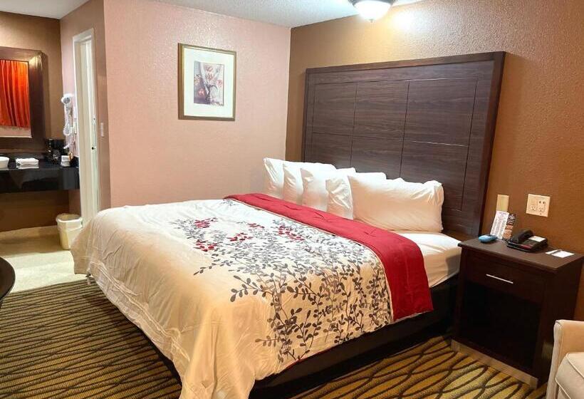 스탠다드 룸 킹사이즈 침대, Annie Oakley Motel Oakley