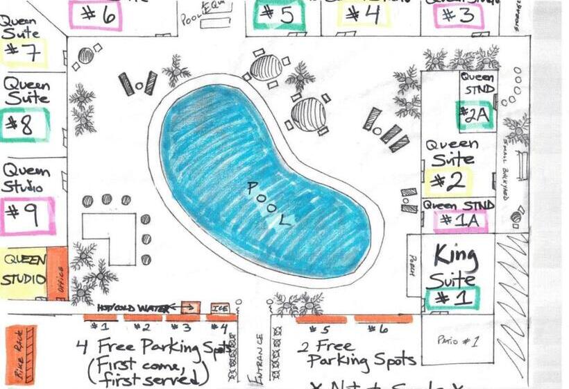 Номер Стандарт Вид на Бассейн, Alexander Palms Court   No Hidden Resort Fees!