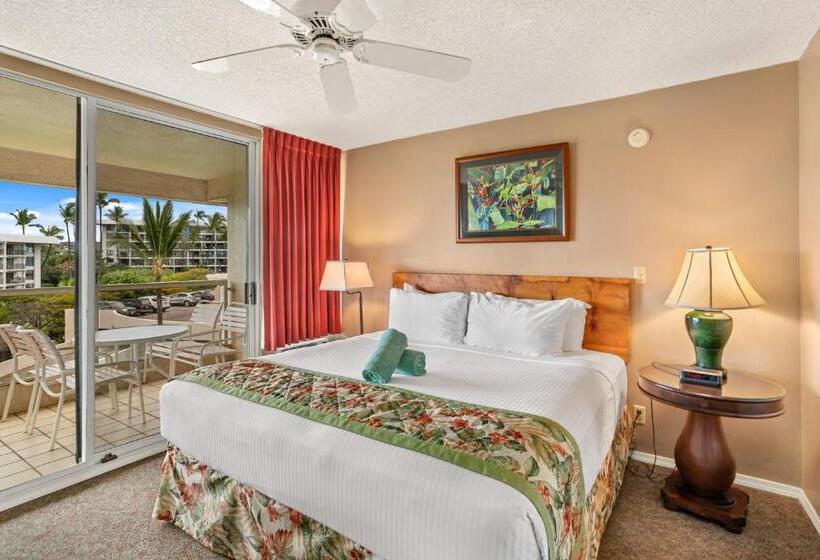 جناح ذو إطلالة جانبية على البحر, Aston At The Maui Banyan