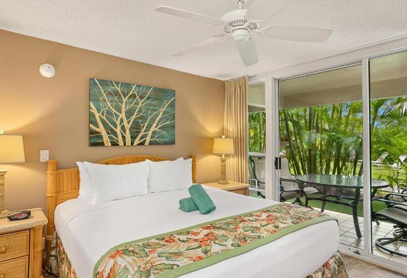 شقة ديلوكس غرفتين نوم, Aston At The Maui Banyan