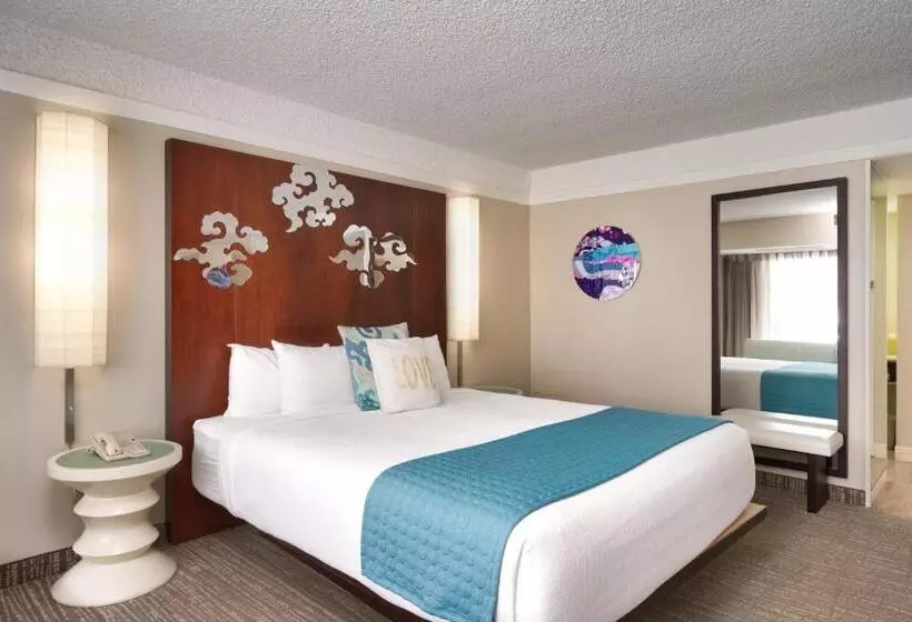 اتاق استاندارد با تخت بزرگ, Atrium Hotel Orange County