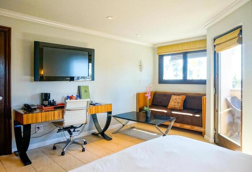 جناح ديلوكس مطل على البحر, Balboa Inn, On The Beach At Newport