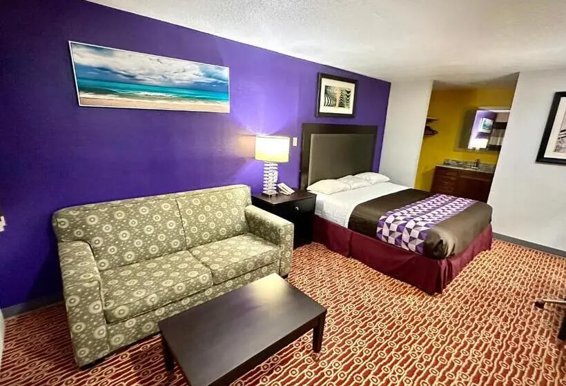 キングサイドベッドのスタンダードワンルーム, Magnolia Motel Donaldsonville   St. James