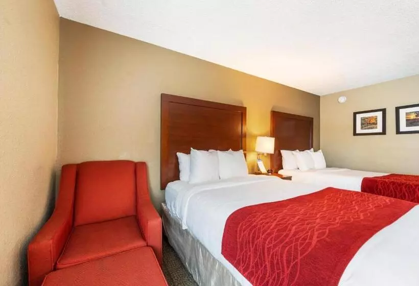 ２ダブルベッドのスタンダードルーム, Comfort Inn Mayfield Heights Cleveland East