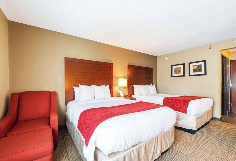 Quarto Estandar 2 Camas Casal, Comfort Inn Mayfield Heights Cleveland East