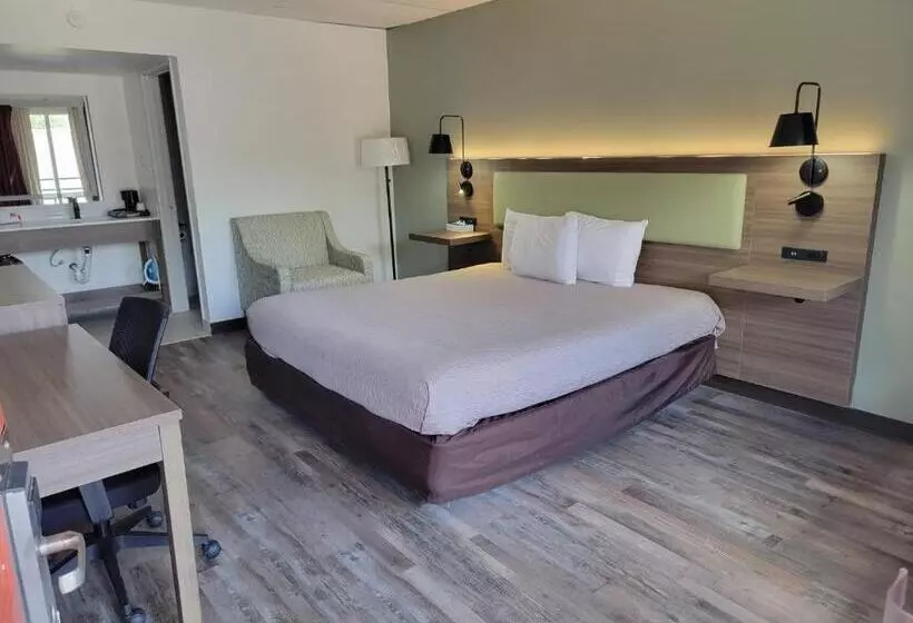 キングサイズベッドのスタンダードルーム, Econo Lodge Perry