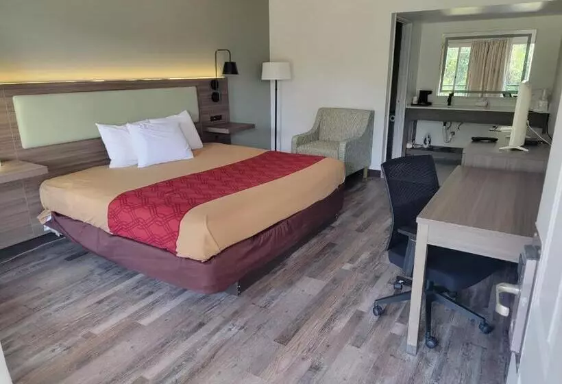 キングサイズベッドのスタンダードルーム, Econo Lodge Perry