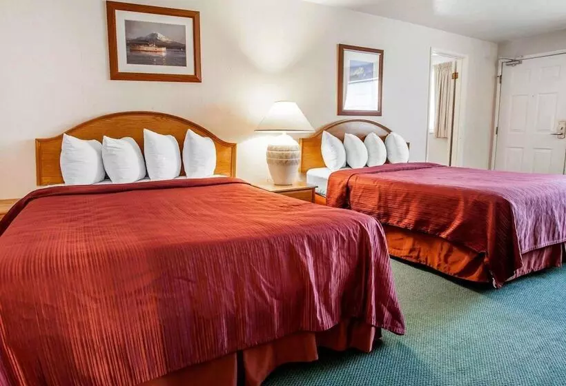 ２ダブルベッドのスタンダードルーム, Quality Inn & Suites Bremerton Near Naval Shipyard