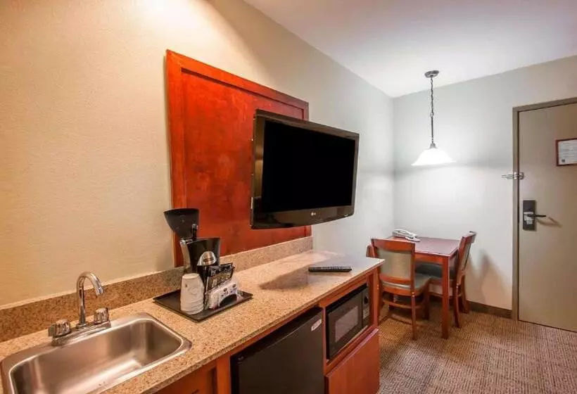 キングサイズベッドのスイートルーム, Quality Inn & Suites Germantown North