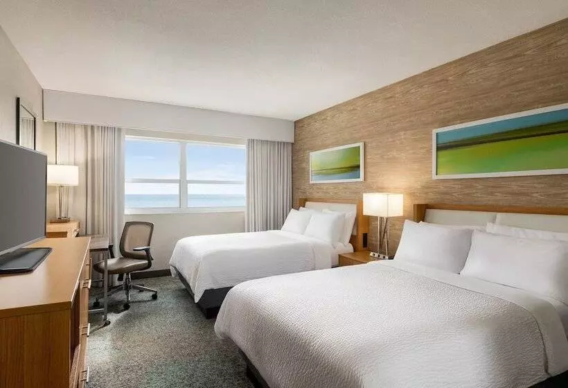 اتاق استاندارد با 2 تخت دوبل, Holiday Inn Miami Beachoceanfront, An Ihg