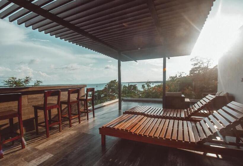 Suite with lake view, Mbh Maya Bacalar Hotel Boutique