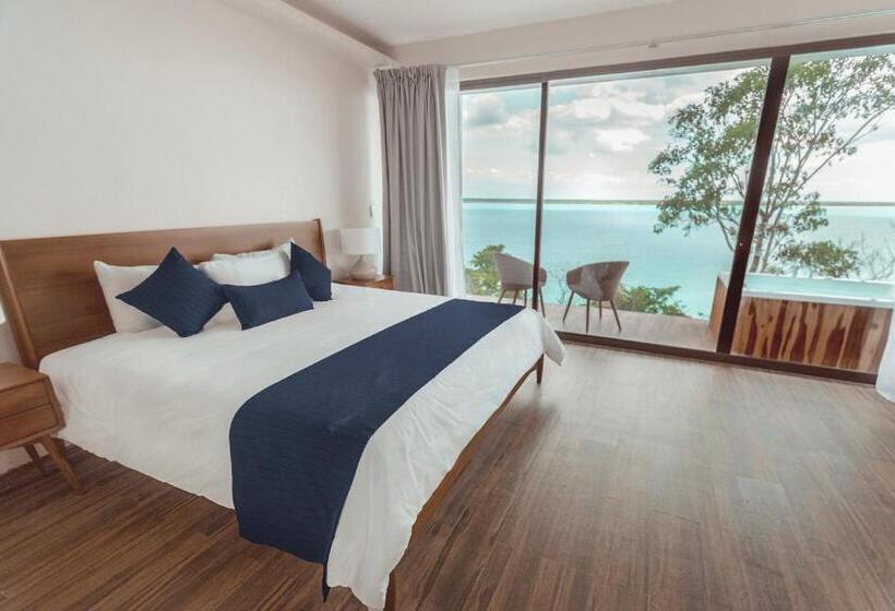 キングサイズベッドのデラックススイート, Mbh Maya Bacalar Hotel Boutique