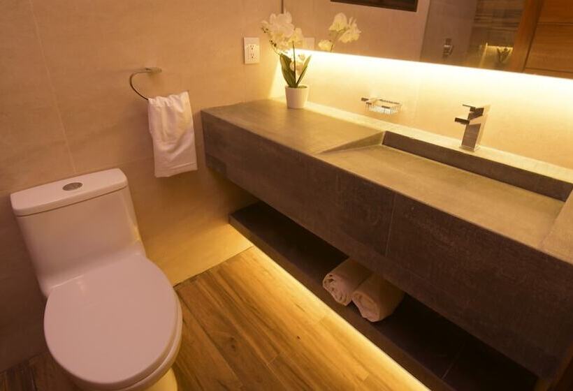 景色の見えるスイートルーム, Mbh Maya Bacalar Hotel Boutique