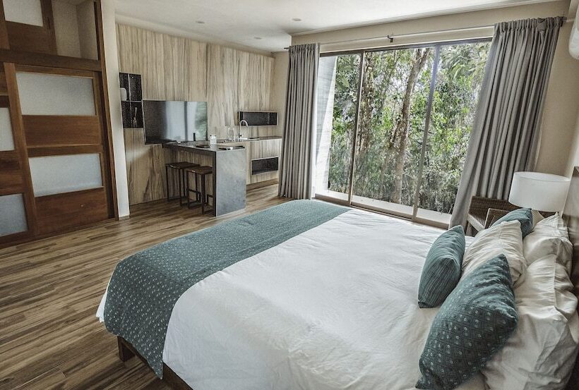 景色の見えるスイートルーム, Mbh Maya Bacalar Hotel Boutique