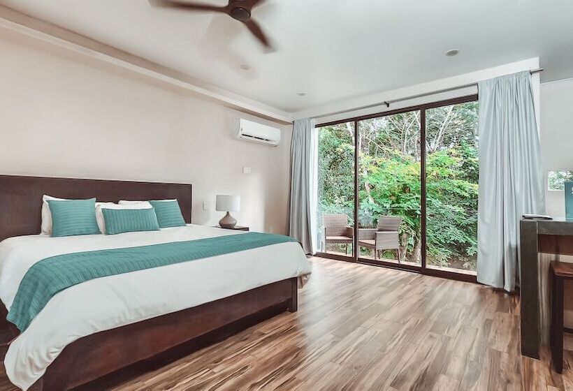 景色の見えるスイートルーム, Mbh Maya Bacalar Hotel Boutique