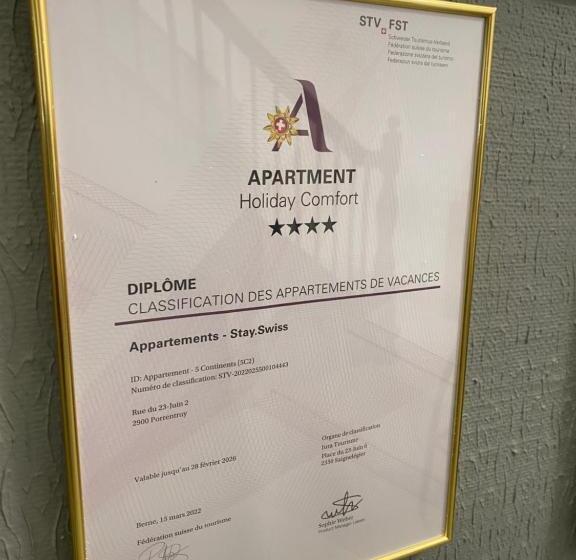 דירת חדר נוף לגינה, The 5 Continents