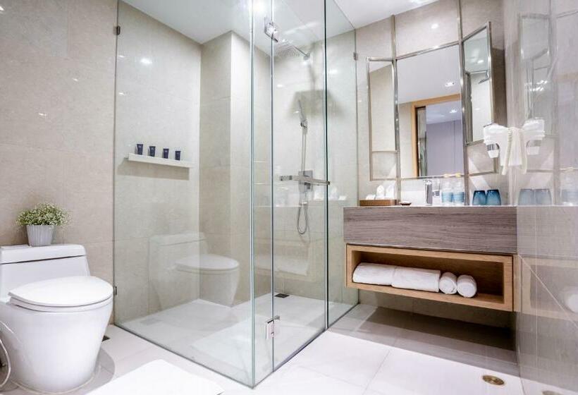 プールの見えるデラックスルーム, Divalux Resort & Spa Bangkok, Suvarnabhumi Airport Free Shuttle