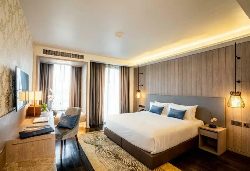 Sviitti Poreallas, Divalux Resort & Spa Bangkok, Suvarnabhumi Airport Free Shuttle