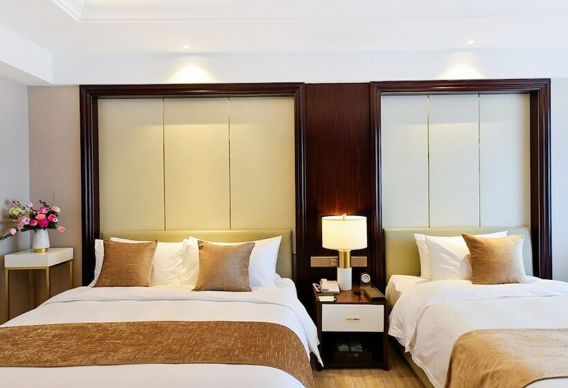 غرفة عائلية, Wyndham Grand Plaza Royale Kaicheng Anji