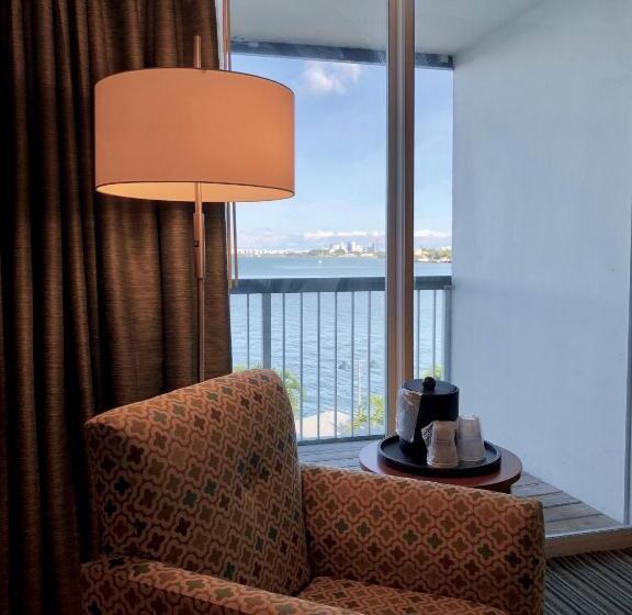 חדר סטנדרט עם נוף, Palm Tree Club Miami