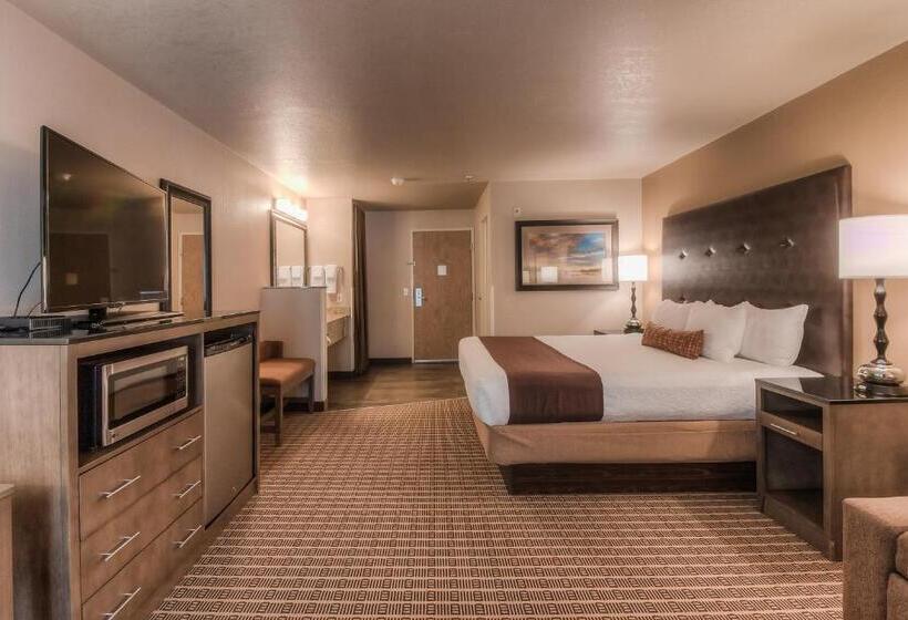 身障者適用キングサイズベッドルーム, Best Western Plus Yakima