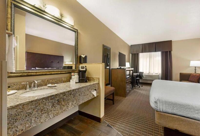 キングサイズベッドのスタンダードルーム, Best Western Plus Yakima