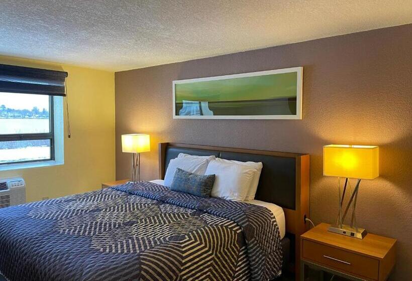 キングサイズベッドのスタンダードルーム, Lakeside Inn