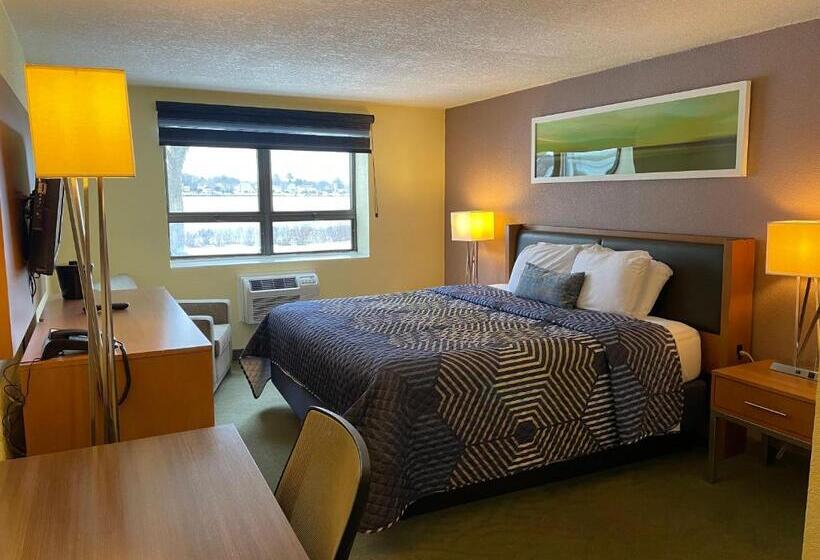 キングサイズベッドのスタンダードルーム, Lakeside Inn