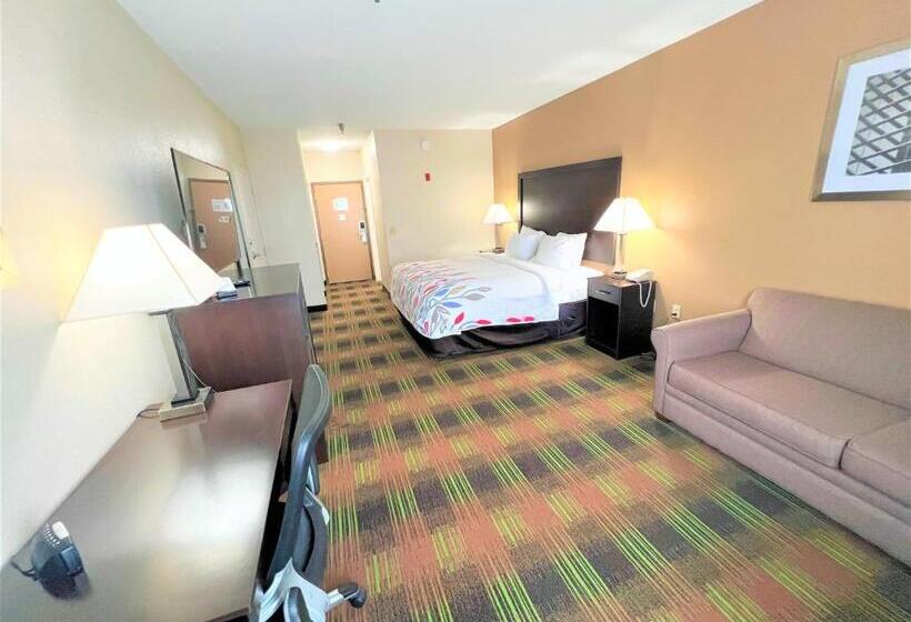 适合残疾人士使用的带超级大床的标准间, Trident Inn & Suites New Orleans