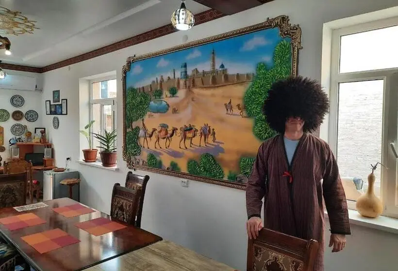 اتاق استاندارد با چشم‌انداز باغ, Guest House Khiva Boyjon Ota
