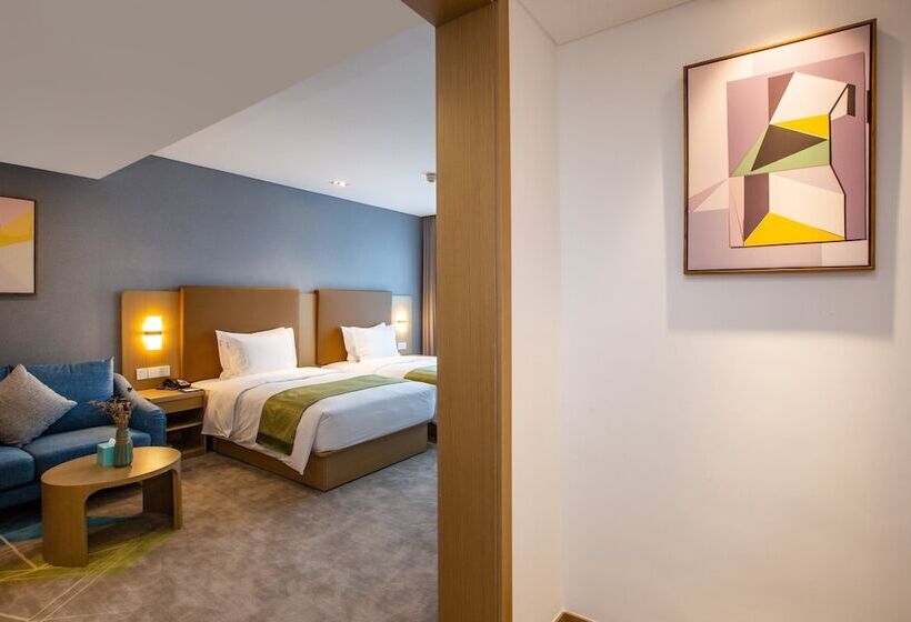 ２ダブルベッドのスタンダードルーム, Holiday Inn Express Changzhou Xinbei, An Ihg