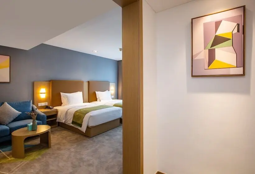 اتاق استاندارد با 2 تخت دوبل, Holiday Inn Express Changzhou Xinbei, An Ihg